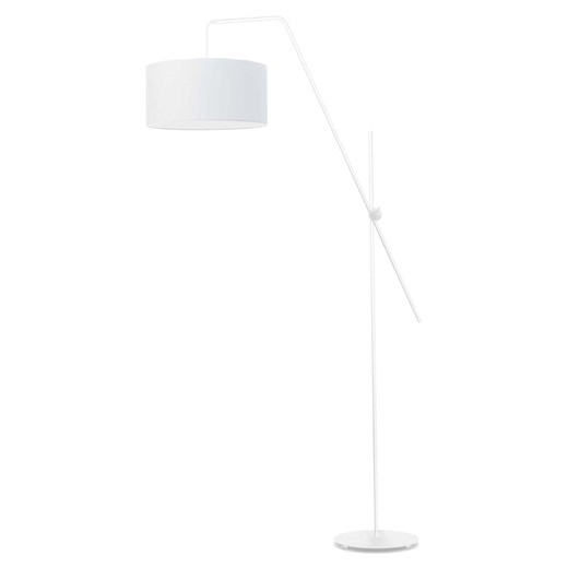 Biała lampa podłogowa z regulowanym ramieniem BILBAO ze sklepu Lysne w kategorii Lampy podłogowe - zdjęcie 181831723