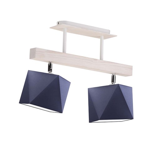 Drewniana lampa sufitowa z abażurami na listwie ASTIR ze sklepu Lysne w kategorii Lampy wiszące - zdjęcie 181833013