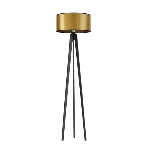 Designerska lampa podłogowa ze złotym kloszem MIAMI MIRROR ze sklepu Lysne w kategorii Lampy podłogowe - zdjęcie 181833142