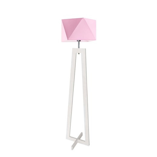 Lampa podłogowa drewniana z abażurem nowoczesna BAKU ze sklepu Lysne w kategorii Lampy podłogowe - zdjęcie 181834034