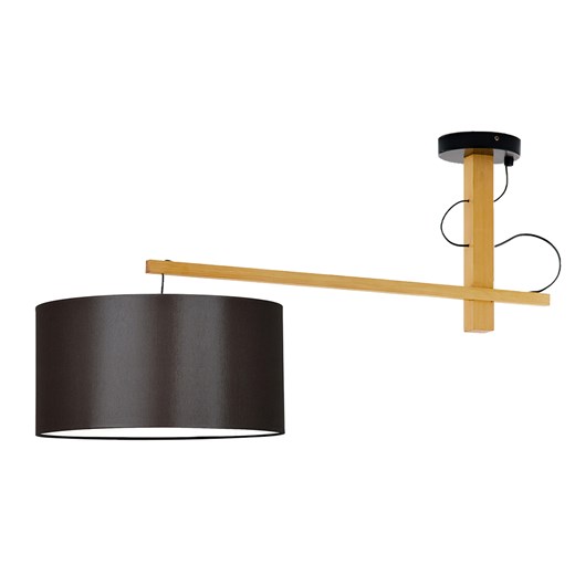 Drewniana lampa wisząca z regulacją wysokości FOGGIA ze sklepu Lysne w kategorii Lampy wiszące - zdjęcie 181835160