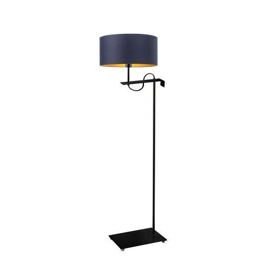 Lampa stojąca do biura z efektownym abażurem KAMERUN GOLD ze sklepu Lysne w kategorii Lampy podłogowe - zdjęcie 181835424