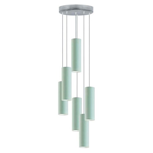 Lampa wisząca z kloszami w kształcie tuby MONACO ze sklepu Lysne w kategorii Lampy wiszące - zdjęcie 181835720