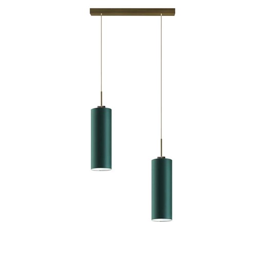 Lampa wisząca 2-punktowa złota MADERA ze sklepu Lysne w kategorii Lampy wiszące - zdjęcie 181835974
