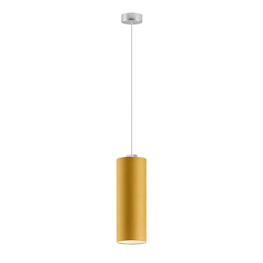 Żółta lampa wisząca w kształcie tuby DENVER ze sklepu Lysne w kategorii Lampy wiszące - zdjęcie 181835980
