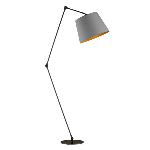 Skandynawska lampa podłogowa regulowana MANILA GOLD ze sklepu Lysne w kategorii Lampy podłogowe - zdjęcie 181836611