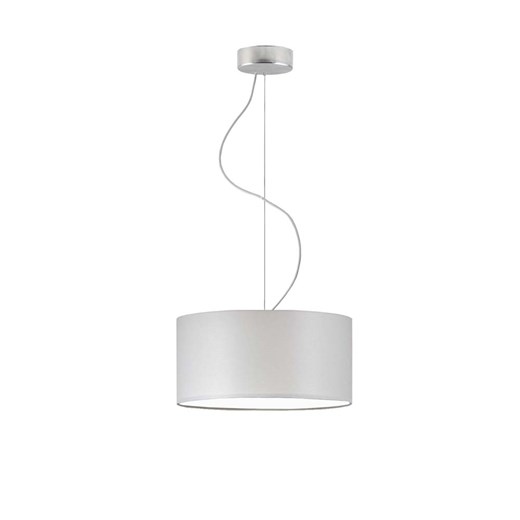 Jasnoszara lampa wisząca w stylu skandynawskim HAJFA fi - 30 cm ze sklepu Lysne w kategorii Lampy wiszące - zdjęcie 181836742