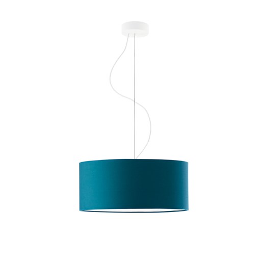 Nowoczesna lampa wisząca z regulowaną długością przewodu HAJFA fi - 40 cm - kolor morski ze sklepu Lysne w kategorii Lampy wiszące - zdjęcie 181837141
