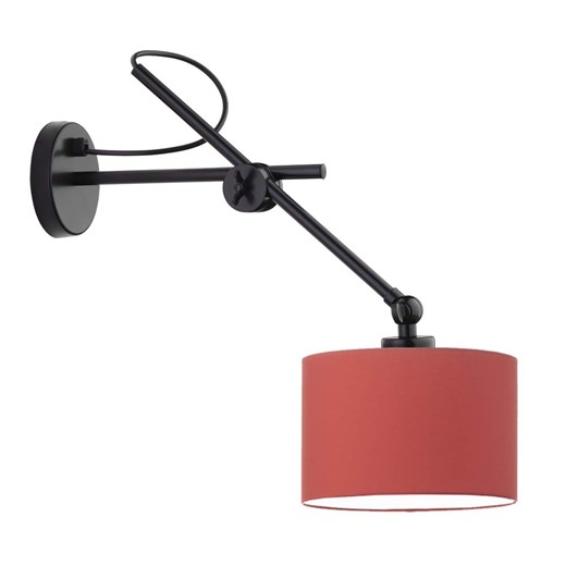 Lampka ścienna z czerwonym abażurem HAMILTON ze sklepu Lysne w kategorii Lampy ścienne - zdjęcie 181837504