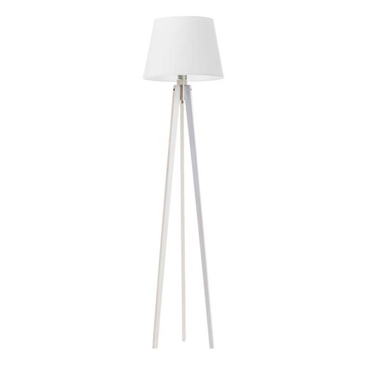 Biała lampa stojąca z abażurem CURACAO ze sklepu Lysne w kategorii Lampy podłogowe - zdjęcie 181839031
