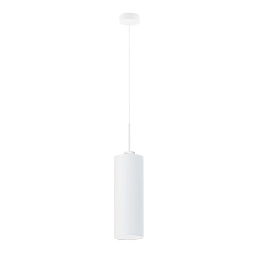 Biała lampa wisząca tuba LED do kuchni ELBA ze sklepu Lysne w kategorii Lampy wiszące - zdjęcie 181839742