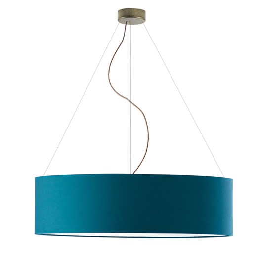 Designerska lampa wisząca z regulacją PORTO fi - 80 cm - kolor morski ze sklepu Lysne w kategorii Lampy wiszące - zdjęcie 181840220
