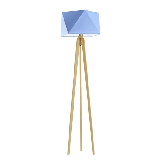 Lampa trójnóg drewniana nowoczesna BOMBAJ ze sklepu Lysne w kategorii Lampy podłogowe - zdjęcie 181842564