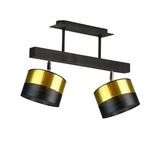 Drewniana lampa sufitowa do salonu w stylu glamour EPIR GLAM z regulacją kąta padania światła ze sklepu Lysne w kategorii Lampy wiszące - zdjęcie 181842721
