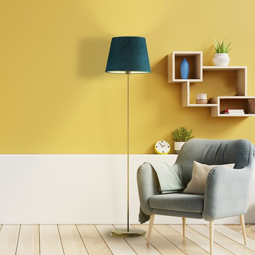Lampa podłogowa do czytania w salonie VASTO VELUR ze sklepu Lysne w kategorii Lampy podłogowe - zdjęcie 181843760