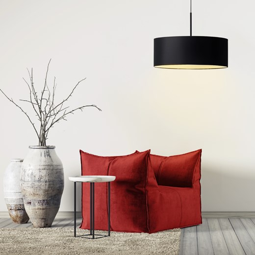 Lampa wisząca do salonu SINTRA fi - 50 cm - kolor czarny ze sklepu Lysne w kategorii Lampy wiszące - zdjęcie 181844451