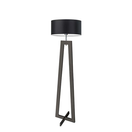 Czarna lampa podłogowa drewniana BALI ze sklepu Lysne w kategorii Lampy podłogowe - zdjęcie 181845271