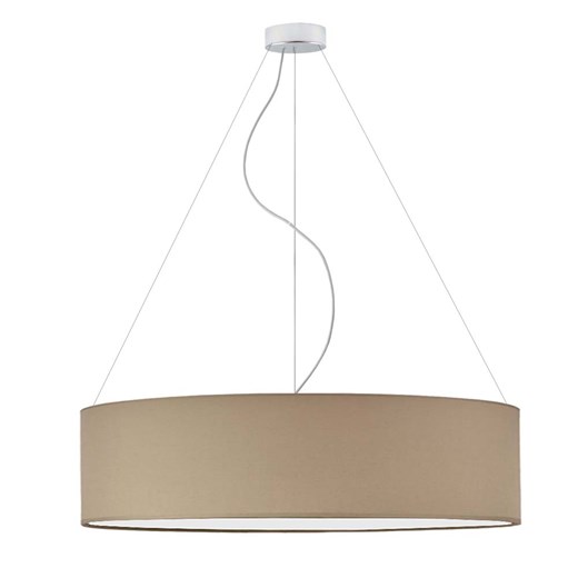 Lampa wisząca do salonu PORTO fi - 80 cm - kolor beżowy ze sklepu Lysne w kategorii Lampy wiszące - zdjęcie 181845343