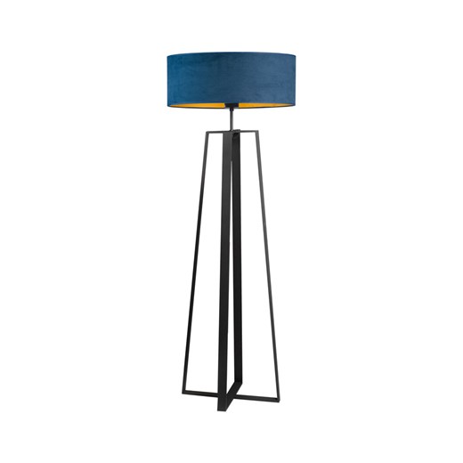 Duża lampa podłogowa do salonu z abażurem MOSS VELUR ze sklepu Lysne w kategorii Lampy podłogowe - zdjęcie 181845563