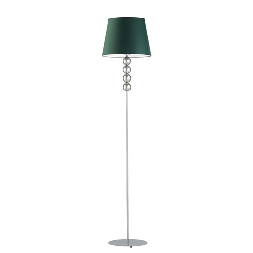 Metalowa lampa podłogowa z ozdobnikami SEUL ze sklepu Lysne w kategorii Lampy podłogowe - zdjęcie 181845803