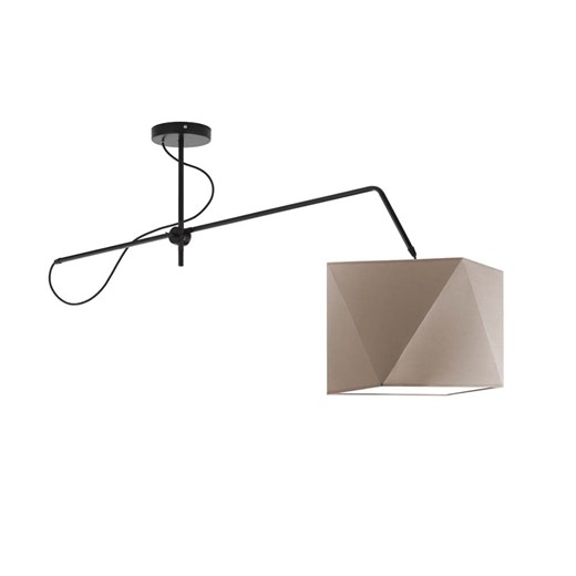 Beżowa lampa sufitowa na wysięgniku BUFFALO nad stół ze sklepu Lysne w kategorii Lampy wiszące - zdjęcie 181846251