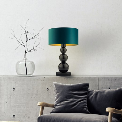Lampa stołowa do czytania w salonie HONOLULU GOLD w stylu urban jungle ze sklepu Lysne w kategorii Lampy stołowe - zdjęcie 181846374