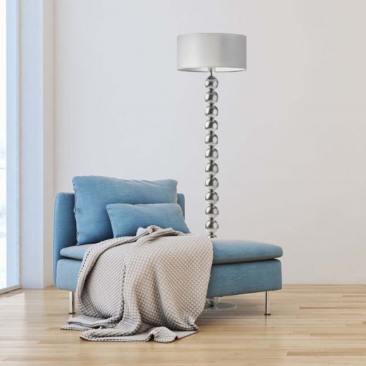 Lampa podłogowa srebrne kule w stylu skandynawskim GIZA ze sklepu Lysne w kategorii Lampy podłogowe - zdjęcie 181846464