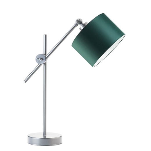 Srebrna lampa stołowa w stylu urban jungle MALI ze sklepu Lysne w kategorii Lampy stołowe - zdjęcie 181847221
