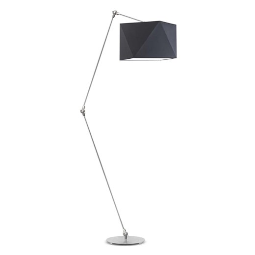 Regulowana czarna lampa podłogowa do czytania OSAKA ze sklepu Lysne w kategorii Lampy podłogowe - zdjęcie 181847400