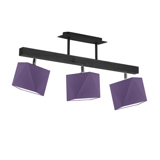Lampa sufitowa na drewnianej belce MIRAMAR ze sklepu Lysne w kategorii Lampy wiszące - zdjęcie 181847762