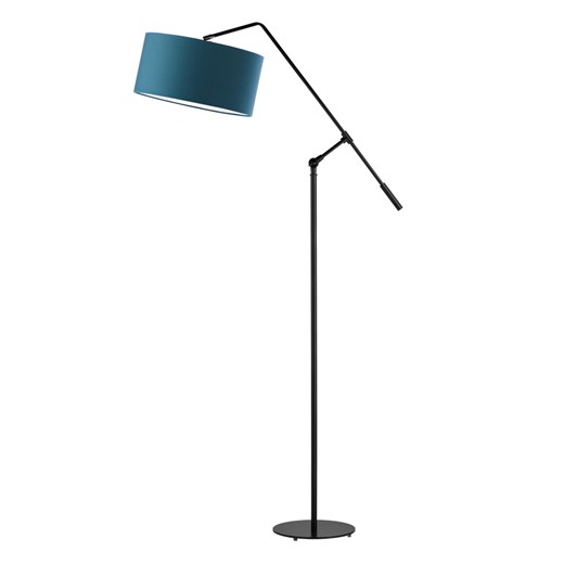 Czarna lampa stojąca regulowana na wysięgniku LIBERIA ze sklepu Lysne w kategorii Lampy podłogowe - zdjęcie 181848722