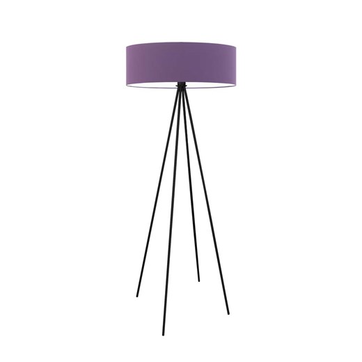 Duża lampa stojąca z fioletowym kloszem IBIZA ze sklepu Lysne w kategorii Lampy podłogowe - zdjęcie 181850062