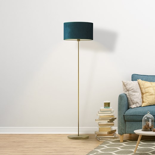 Nowoczesna lampa podłogowa do czytania WERONA VELUR ze sklepu Lysne w kategorii Lampy podłogowe - zdjęcie 181850391