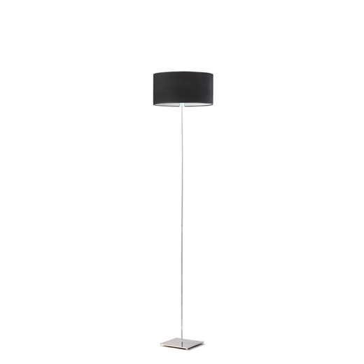 Chromowana lampa stojąca z welurowym abażurem MEKSYK VELUR ze sklepu Lysne w kategorii Lampy podłogowe - zdjęcie 181850751