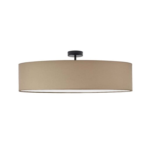 Elegancki plafon do salonu GRENADA  fi - 80 cm - kolor beżowy ze sklepu Lysne w kategorii Lampy sufitowe - zdjęcie 181850943