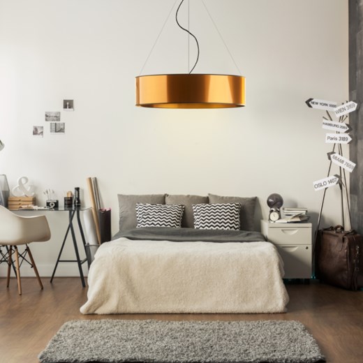 Żyrandol pokojowy PORTO MIRROR fi - 100 cm ze sklepu Lysne w kategorii Lampy wiszące - zdjęcie 181851110