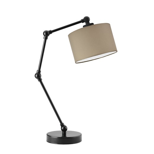 Czarna lampka nocna do czytania ASMARA ze sklepu Lysne w kategorii Lampy stołowe - zdjęcie 181851252