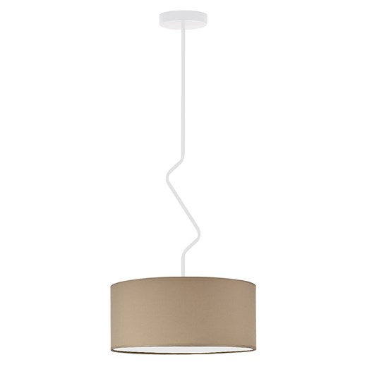 Beżowa lampa sufitowa LED do sypialni LOZANNA fi - 40 cm ze sklepu Lysne w kategorii Lampy sufitowe - zdjęcie 181851722