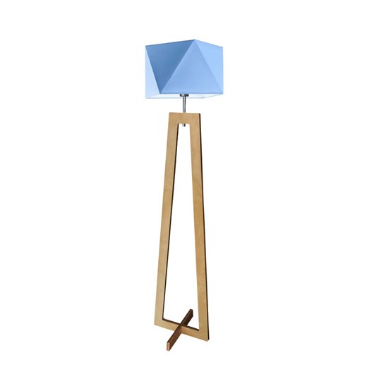 Lampa stojąca drewniana ręcznie robiona BAKU do pokoju dziecka ze sklepu Lysne w kategorii Lampy dziecięce - zdjęcie 181852101