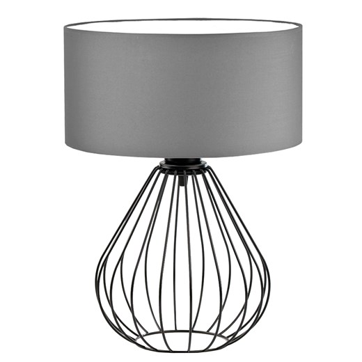 Druciana lampka nocna w stylu skandynawskim LUKKA ze sklepu Lysne w kategorii Lampy stołowe - zdjęcie 181852382