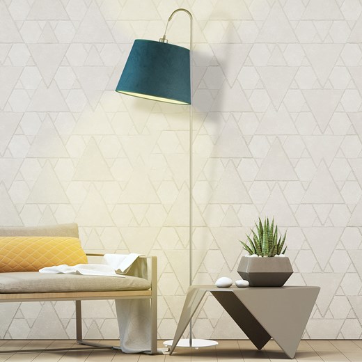 Lampa stojąca nowoczesna do salonu TALLIN VELUR ze sklepu Lysne w kategorii Lampy podłogowe - zdjęcie 181852970