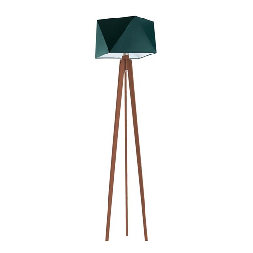Designerska lampa na trójnogu z drewna BOMBAJ ze sklepu Lysne w kategorii Lampy podłogowe - zdjęcie 181853280