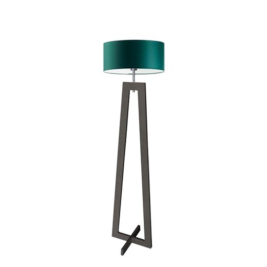 Drewniana lampa podłogowa do salonu z abażurem BALI ze sklepu Lysne w kategorii Lampy podłogowe - zdjęcie 181853440