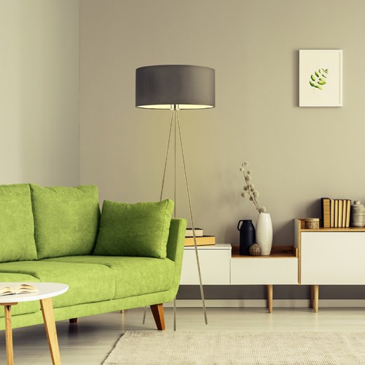Nowoczesna lampa do salonu z włącznikiem nożnym SEWILLA ze sklepu Lysne w kategorii Lampy podłogowe - zdjęcie 181853730