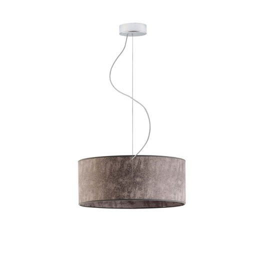 Designerska lampa wisząca nad stół HAJFA fi - 40 cm - kolor szary melanż ze sklepu Lysne w kategorii Lampy wiszące - zdjęcie 181853763
