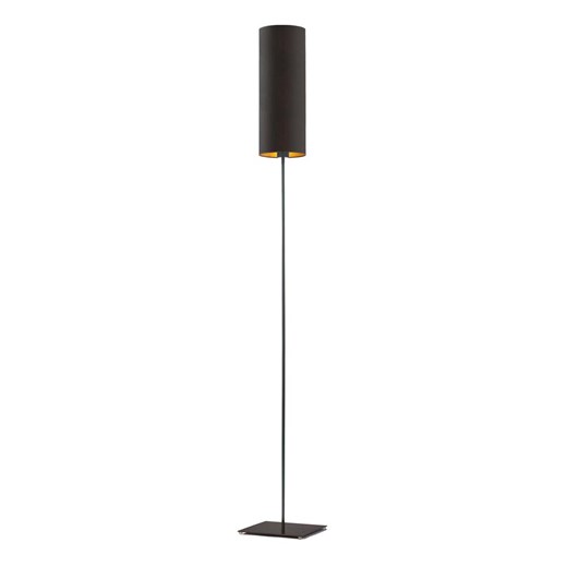 Czarna lampa podłogowa tuba FLORENCJA GOLD ze sklepu Lysne w kategorii Lampy podłogowe - zdjęcie 181856074
