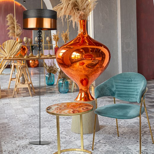 Designerska lampa podłogowa do salonu BERMUDY GLAM ze sklepu Lysne w kategorii Lampy podłogowe - zdjęcie 181856430
