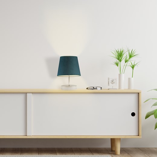 Mała lampka LED do kontaktu ALMADA VELUR ze sklepu Lysne w kategorii Lampy stołowe - zdjęcie 181856592