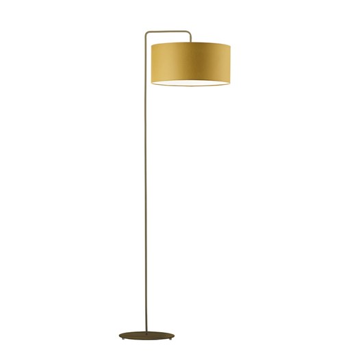 Złota lampa podłogowa w kolorze musztardowym BOLIVIA ze sklepu Lysne w kategorii Lampy podłogowe - zdjęcie 181857133