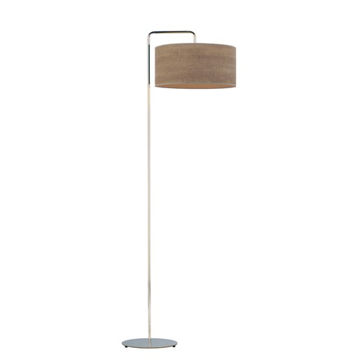 Srebrna lampa podłogowa do salonu BOLIVIA ECO ze sklepu Lysne w kategorii Lampy podłogowe - zdjęcie 181857140